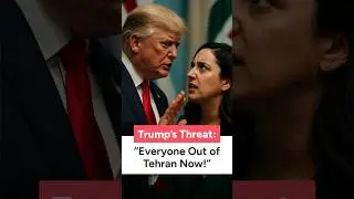 Iranian-American Lawmaker Slams Trump Over Tehran Evacuation Threat ! #Shorts #PoliticalNews #Trump