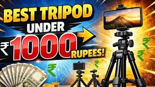 Best Tripods Under ₹1000 for YouTube Videos