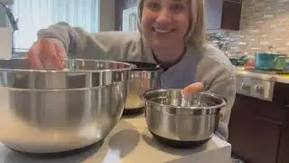 Umite Chef Mixing Bowls with Airtight Lids 6 Piece Stainless ll Teach Gadgets ll Kitchen Gadgets