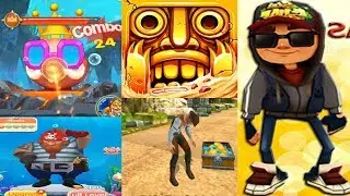 Subway Surfers vs Tunnel OZ Escape Run vs Run Monster Run! Lever 1