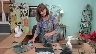 Terry McFeely Films Terial Arts' Fascinator Demo On PBS's It's Sew Easy!