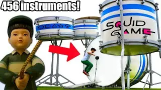 Squid Game themes on 456 instruments @ThomannMusic