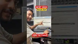 NCET 2025 Result Out | GBU Cutoff Out #itep #ncet #ncet_2025 #ncetconcept #ncetresult #ncetitep