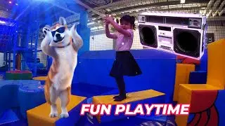 Amy Playing at the Soft Play 🎉 Fun Indoor Playground for Kids