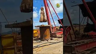 Large Drilling Rig in Action | Foundation Work and Geotechnical Investigation