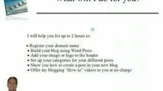 Free Blog Setup - 2 hours of my time