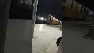 16 September 2025🚆 New Train Video 2025 | Shujalpur Station Live | Train Video New Viral Shorts #new