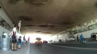 -HD- Ferrari 458 Italia Smooth Drive Thru Tunnel - Ottawa Ferrari Festival 2011