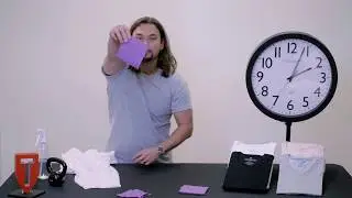 Thompson Tee demonstratie | Een zweetbestendig shirt