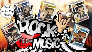 Распаковка Funko Pop Rocks фигурки рок-музыка / Rock stars unboxing