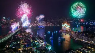 Sydney Harbour Midnight Fireworks | Sydney New Year's Eve 2019