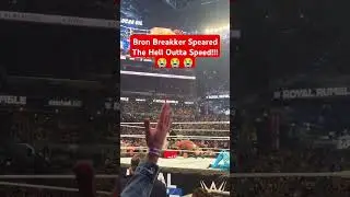 Bron Breakker Spears IShowSpeed The Royal Rumble #bronbreakker #ishowspeed #wweroyalrumble #wwenews