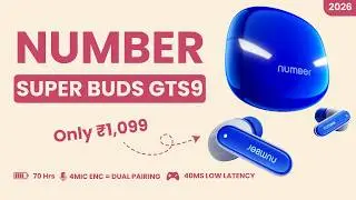Number Super Buds GTS9 Full Review |  Features & Verdict ⚡⚡