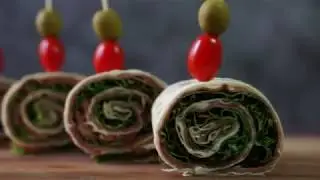 Beef Mortadella with Pistachios Lavash Wrap
