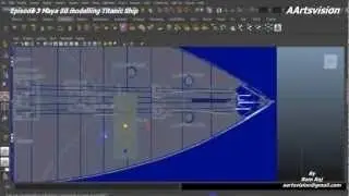 Speed titanic Ship 3d Modelling pt 3