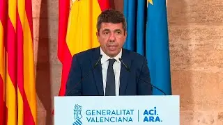 Maz&oacute;n anuncia su dimisi&oacute;n como presidente de la Generalitat, sin convocar elecciones