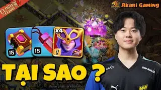 Tại Sao Gaku Dùng Trang Bị Này Khi Đánh Super Witch Combo TH17 Clash of clans
