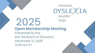 2025 Open Membership Meeting Presentation