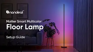 Matter Smart Multicolor Floor Lamp | Setup Guide