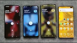 Interesting comparison Incoming call Whatsapp call vs Zangi call vs SkyPhone call at the same time