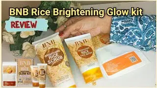 Набор BNB Body n Body Rice Glow | Рисовый скраб | Рисовая маска | Рисовое средство для умывания |...