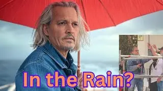 Johnny Depp new photos on set for DayDrinker