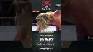 NJPW『WINDY CITY RIOT』(Apr.12) 8th MATCH SPECIAL SINGLE MATCH #Shorts