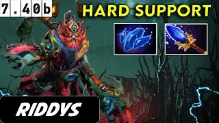 Riddys Grimsdtroke Hard Support - Dota 2 Patch 7.40b Pro Player Full Gameplay