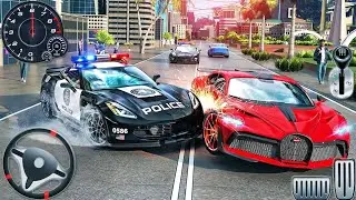 Indian GTA Supercar Police Chase 😱 | Bugatti vs Corvette Escape Android Gameplay 2026