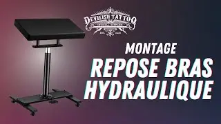 Montage repose bras hydraulique (grande taille) pour tatoueur