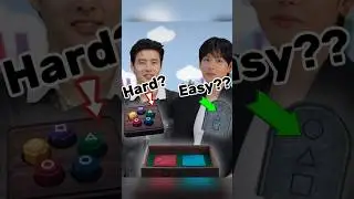Easy to Hard squid game #shorts #squidgame