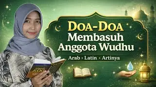Doa-Doa Membasuh Anggota Wudhu Lengkap Arab, Latin dan Artinya