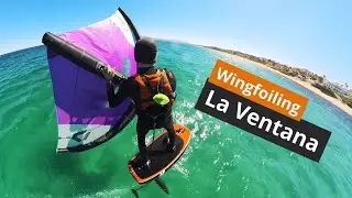 Wingfoiling in La Ventana