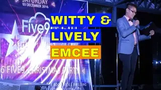 How to Host a Corporate Event: Witty and Lively Emcee: Introducing Five9 Philippines' VIPs
