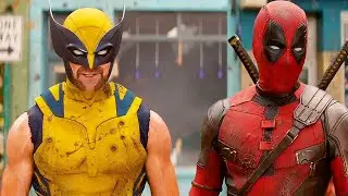 Deadpool Corps Fight Scene - Wolverine Mask - Deadpool & Wolverine (2024) Clip HD