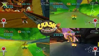 Crash Nitro Kart XBOX 101% Adventure Mode Part 12: Fenomena Platinum Relics [Jan 28 2026]