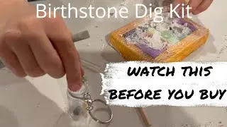 Demonstrating How FUN and EDUCATIONAL The National Geographic Birthstone Dig Kit Is [PRODUCT REVIEW]
