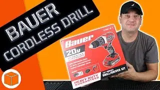 Аккумуляторная дрель-шуруповерт Bauer 20V Hypermax Lithium || Распаковка