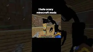 I hate scary minecraft mods #minecraft #minecraftmemes
