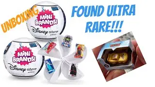 Unboxing Mini Brands DISNEY Store Edition *Rare* Found!!