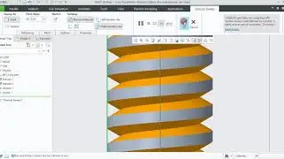 How to Create Hexagonal Headed Bolt in Creo 6.0