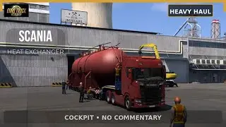 ETS2 Heavy Cargo: Heat Exchanger | Scania | Galați &rarr; Iași (Cockpit View &bull; No Commentary)