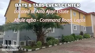 Affordable Hall with 1500 capacity on Abule egba - Command Road. Lagos. (Whatsapp 08093206009)