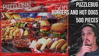 Peace by Piece #7 | Jigsaw | Puzzlebug - Burgers & Hot Dogs (500pcs)