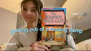 GETTING OUT OF A READING SLUMP&mdash;romanticizing burnout!!📖☁️🕯️