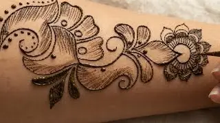 Pencil mahendi simple creative unique simple mahendi disign for beginners//eid special mahendi 