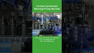 Canned Carbonated Beverage Filling Machine, Beverage Canning Line, Beverage Can Filler - Chenyu
