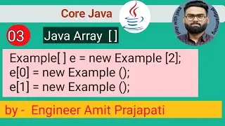 How to create Array of a class | Java in Hindi