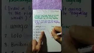 Tagalog learning videos #learntagalogph #oppositewords