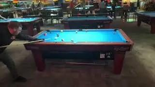 8 ball runout Michael&rsquo;s Billiards 